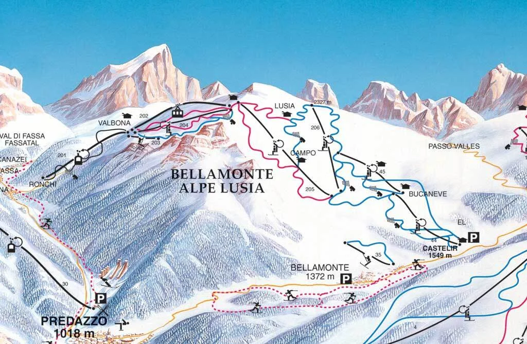 piste map alpes de lusia1