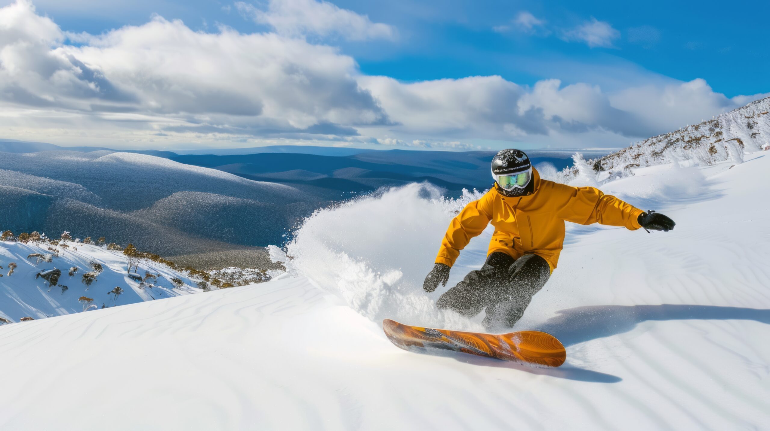 Snowboarding in Austria