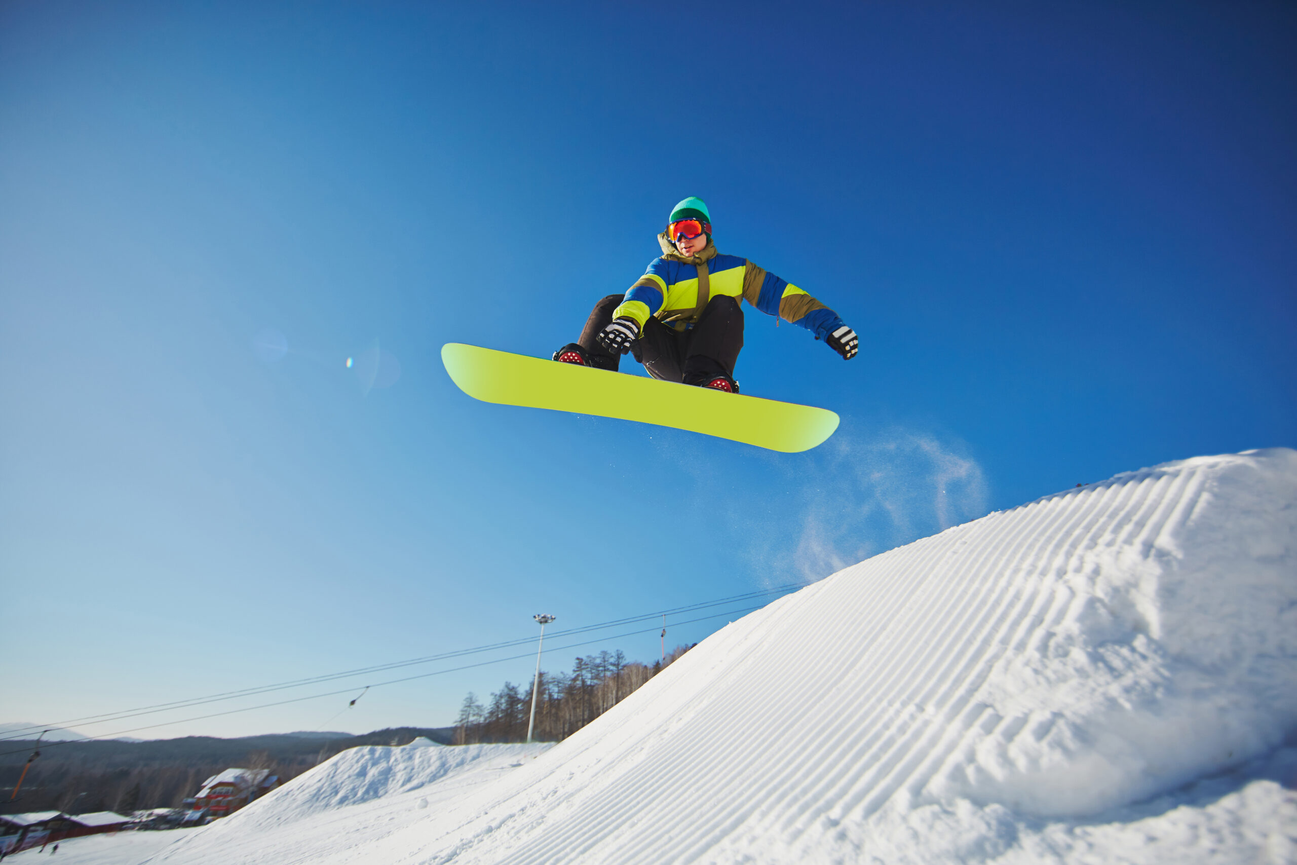 Snowboarding in Austria